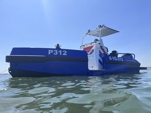 Patrouillenboot Berufsschiff