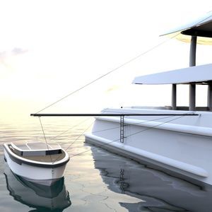 Arm für Beiboot