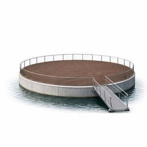 Schwimmstruktur für Hafen 1