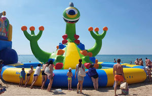 Rutschbahn-Wasserspielgerät