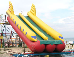 Rutschbahn-Wasserspielgerät