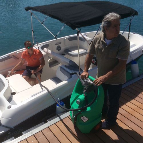 Kraftstoffbehälter - Emilcaddy 55 - Emiliana Serbatoi - für Altöl / für Boot / tragbar