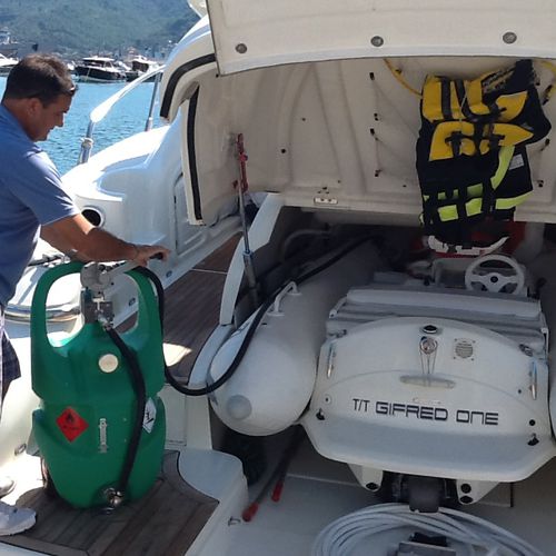 Kraftstoffbehälter - Emilcaddy 110 - Emiliana Serbatoi - für Boot / tragbar / mit Transferpumpe
