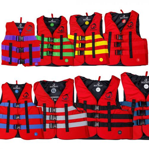 Wassersport-Schwimmweste - 13697P - Spinera - unisex / Schaumstoff / rot
