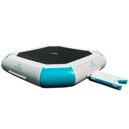 Plattform-Wasserspielgerät - Pirates Base 500 - 21398 - Spinera - für Wassersportzentrum / aufblasbar