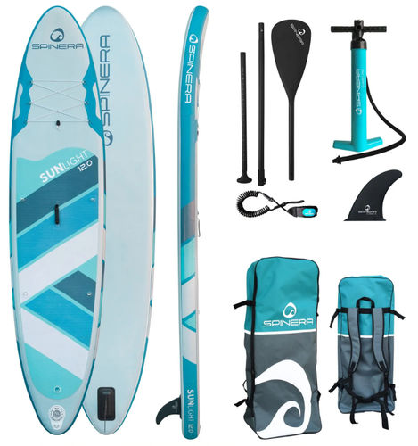 Aufblasbares SUP - Sun Light 12.0 - Spinera - Allround / für Erwachsene / grün