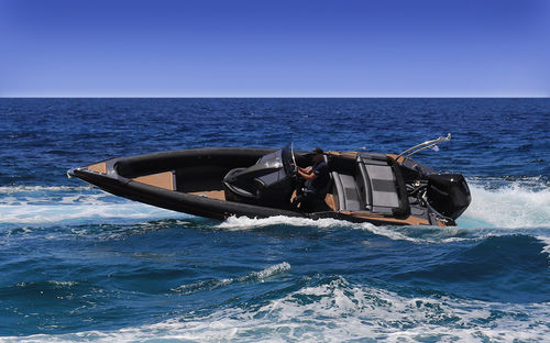Außenborder-Schlauchboot - SAITA  - TROPIDA ribs - halbstarr / mit Mittelkonsole / Sport