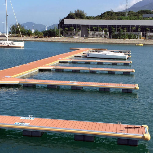 Schwimmponton - Oliver Dock - Anker / für Yachthafen / für Yacht