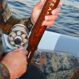 Rolle für Taucher-Harpunen - Teak Sea