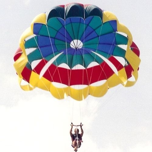Maßgefertigter Parasailing-Fallschirm - XXTREME 21 - CUSTOM CHUTES - für starke Winde / für Start auf Boot / 1 Platz