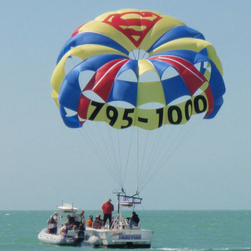 Maßgefertigter Parasailing-Fallschirm - XXTREME 35.5 - CUSTOM CHUTES - für starke Winde / für Start auf Boot / 1-2er