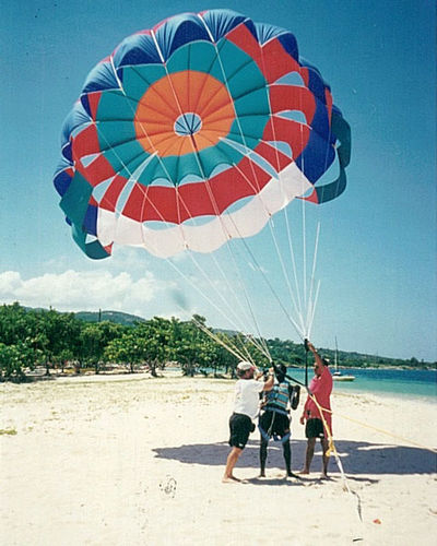 Parasailing-Fallschirm / für Strandstart - 24ft Standard - CUSTOM CHUTES - 1 Platz