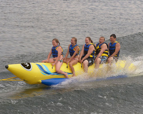 Bananenboot / max. 5 Personen - CUSTOM CHUTES - max. 6 Personen