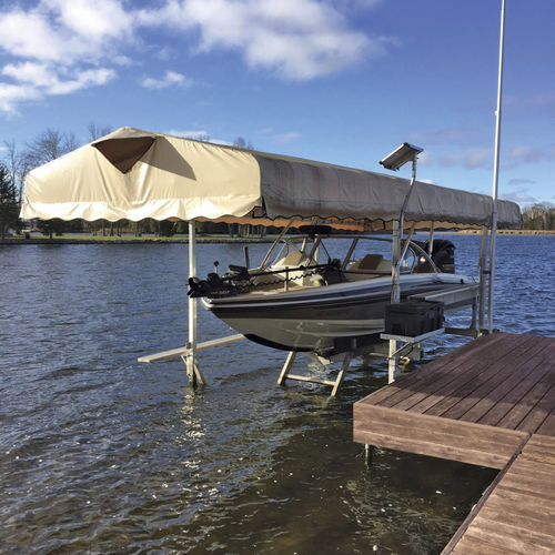 Bootslift - R & J Machine - schwimmend / hydraulisch
