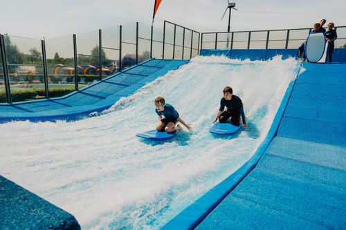 Maßgefertigte Wellenmaschine - semi-mobile 1 jet - WAVESURFER - für Außenbereich