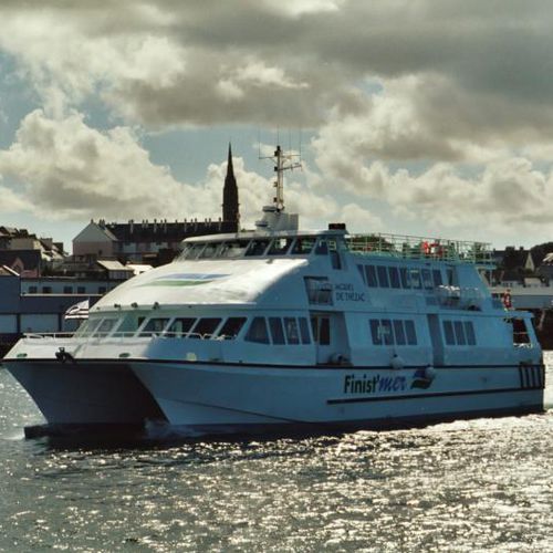 Katamaran-Passagierfähre - JACQUES DE THEZAC - Chantier Naval Gléhen