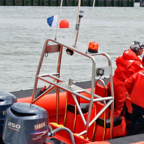 Überrollbügel für Schlauchboot - Tornado Boats International ApS - maßgefertigt