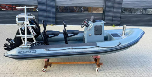 Patrouillenboot Berufsschiff - 4.8M  - Tornado Boats International ApS - Rettungsboot / Außenborder / Festrumpf