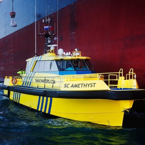 Crewboot-Berufsschiff - SC AMETHYST - SIMA SHIPSALES BV - Lotsenboot / Innenbord-Common-Rail-Drive