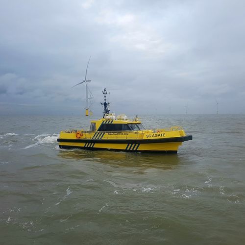 Crewboot-Berufsschiff - SC AGATE - SIMA SHIPSALES BV - Lotsenboot / Boot für hydrographische Studien / Innenbord-Common-Rail-Drive