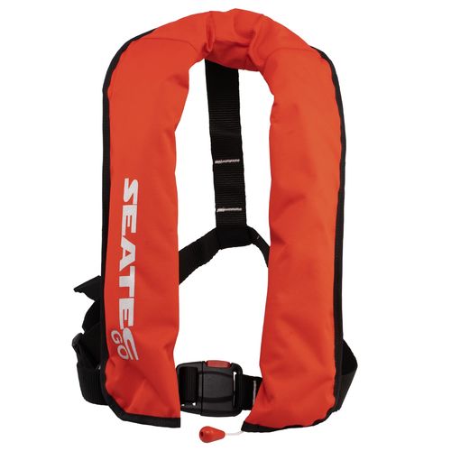 Automatisch aufblasbare Rettungsweste - GO - Seatec - 150 N / unisex / mit Sicherheitsgurt