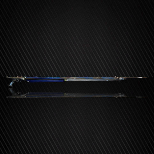 Taucher-Harpune / mit Gummizügen - NEMESIS - BleuTec - Carbon