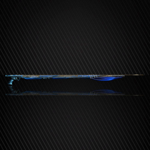 Taucher-Harpune / für die Jagd nach indischer Art - NEMESIS LIMITED EDITION - BlueTec - mit Gummizügen / Carbon
