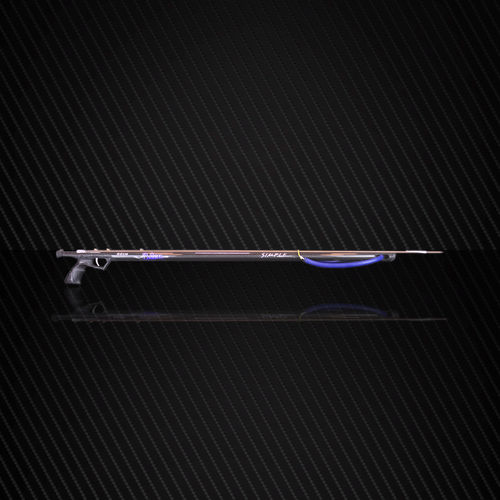Taucher-Harpune / mit Gummizügen - Simple  - BleuTec - Carbon