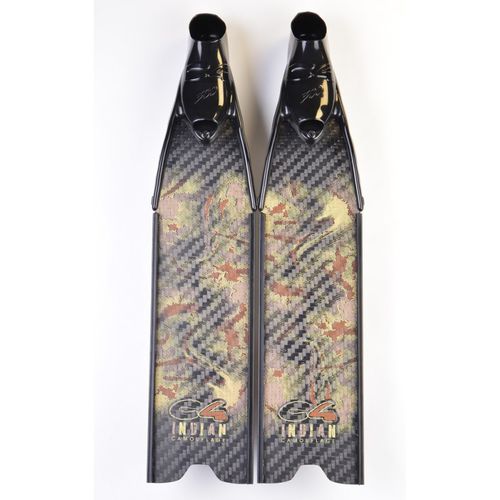 Flosse zum Speerfischen - C4 - INDIAN CAMO MED - Maverick America LLC (C4 USA) - Carbon / Vollfuß