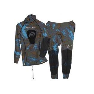 Lycra-Shirt / Kapuzen - Dual - Triton X Inc (Rob Allen Diving) - Langarm