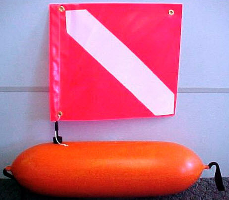 Signal-Taucher-Boje - Triton X Inc (Rob Allen Diving) - Schaumstoff / zylindrisch