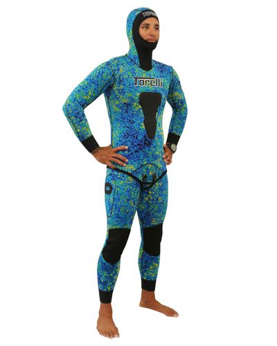 Nassanzug zum Speerfischen - UNIVERSE  - TORELLI SPEARFISHING (AUSTRALIA) - mit Kopfhaube / zweiteilig / 3,5 mm