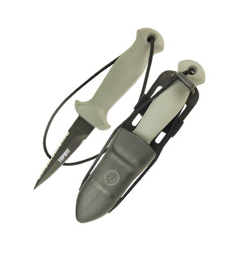 Tauchmesser - MINI  - TORELLI SPEARFISHING (AUSTRALIA) - mit doppelter Schneide / für Angelsport / Taschen
