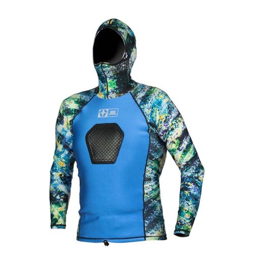 Neopren-Shirt / Langarm - VERTIGO HYBRID - JBL International - mit Kopfhaube