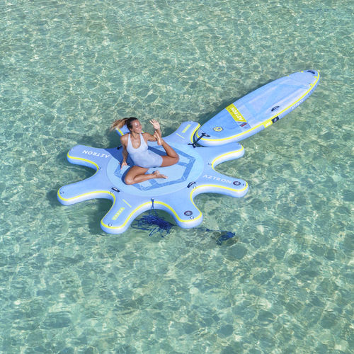 Aufblasbare Plattform - HUB - AZTRON - für Yachthafen / für Stand-up-Paddleboard