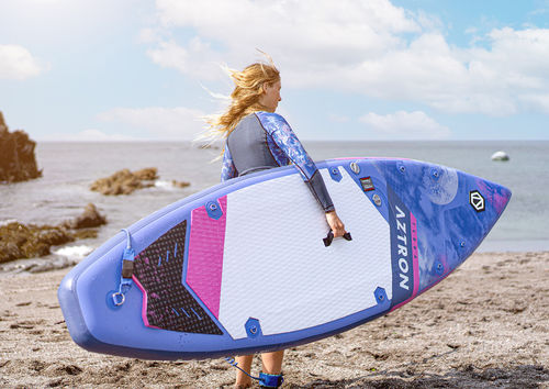 Aufblasbares Stand-up-Paddleboard - TERRA - AZTRON - Touring / für Anfänger / für fortgeschrittene Anfänger
