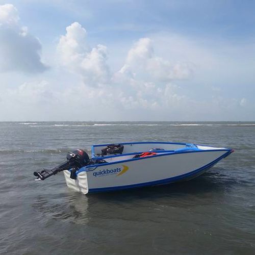 Offenes Boot / Außenborder - 3.1m Weekender - Quickboats - faltbar / Open / für Angelsport