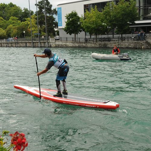 Aufblasbares SUP - ROCKET Light 14'0'' - Airboard - Race / Touring / für Fitnessanwendungen