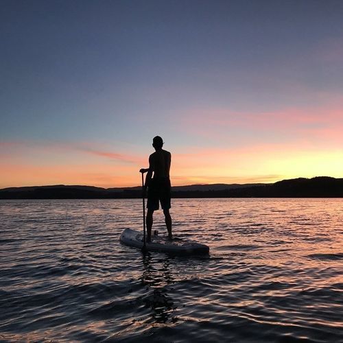 Aufblasbares SUP - Airboard HIKE Ultralight - Airboard - Allround / für Erwachsene / mehrfarbig