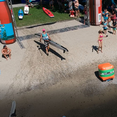 Aufblasbares SUP - FORCE DISPLACEMENT - Fit Ocean - Race / für Erwachsene / Einpersonen