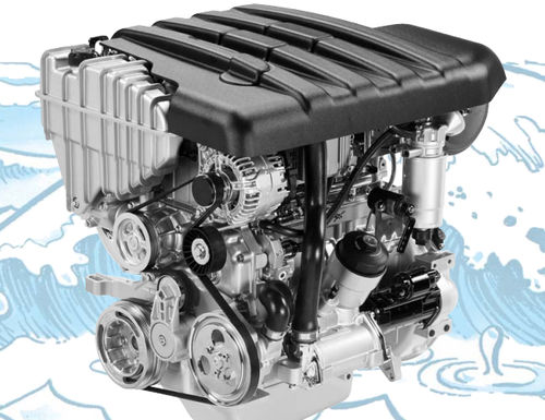 Innenbordmotor - MR704LH  - LVM - VM motori - Diesel / für Freizeitschifffahrt / Direkteinspritzung