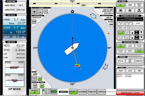 Dynamischer Simulator - DP - 5KS - Antrieb / für Schiffe
