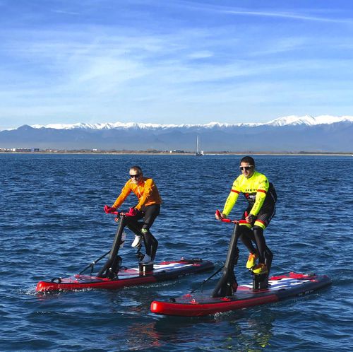 Einpersonen-Wasserfahrrad - Fitness  - redsharkbikes - aufblasbar