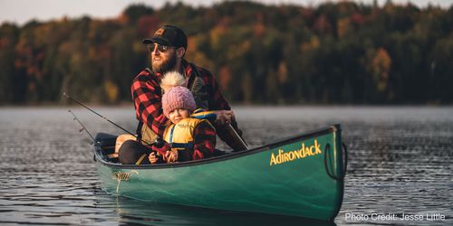 Touring-Kanu - Adirondack - Esquif International Inc. - für Angelsport / 1 Platz / für Erwachsene