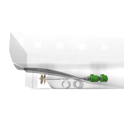 Antriebssystem für Schiff - Brunvoll - mit Elektromotor