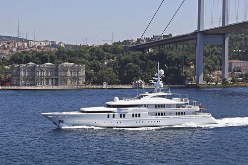 Megayacht für Kreuzfahrten - TALISMAN C - TURQUOISE YACHTS - Raised Pilothouse / Stahl
