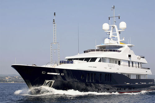 Megayacht für Kreuzfahrten - SEQUEL P - TURQUOISE YACHTS - mit Steuerhaus / 6 Kabinen / Stahl