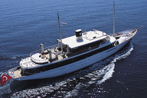 Megayacht für Kreuzfahrten - ANATOLIA - TURQUOISE YACHTS - klassisch / mit Steuerhaus / 5 Kabinen