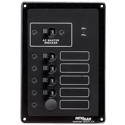 Bedienfeld für Boot - AC Master - NewMar - für Stromkreise