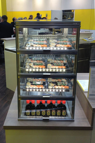 Kühlvitrine für Schiffe - Sushi Tower - AKE Ausseer Kälte und Edelstahltechnik GmbH